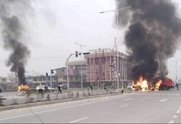 Afghan police car targeted in Kabul attack
