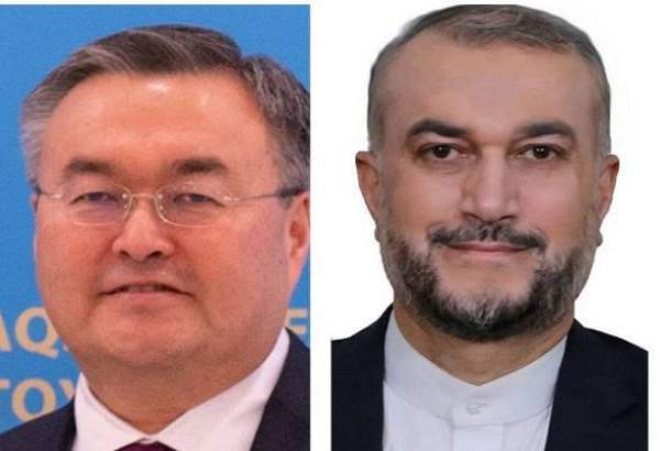 گفت وگوی تلفنی وزرای امور خارجه ایران و قزاقستان