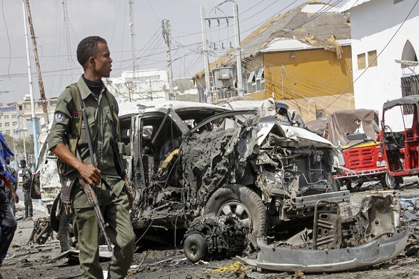 سخنگوی دولت سومالی در یک انفجار انتحاری زخمی شد