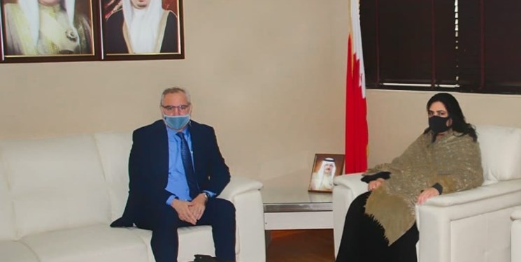 دیدار سفیر رژیم صهیونیستی در منامه با دبیر کل شورای آموزش عالی بحرین