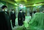 صدر اور کابینہ کے ارکان کا امام خمینی  اور شہدائے انقلاب اسلامی کے نظریات کے ساتھ تجدید عہد کی تقریب  