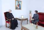 دیدار رایزن فرهنگی ایران با اسقف اعظم کلیسای مارونی بیروت