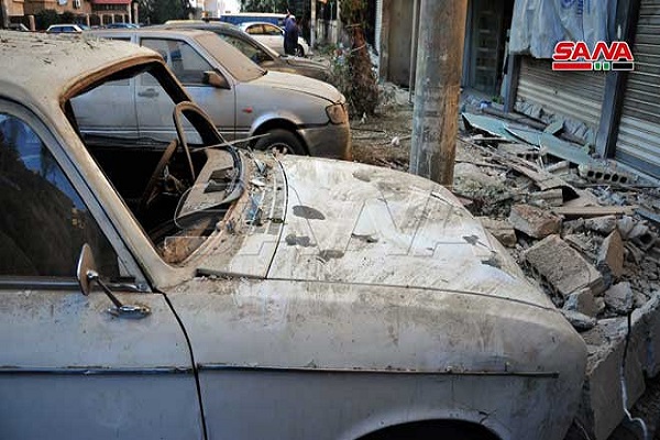 یک کشته و 5 زخمی در حملات موشکی اسرائیل به حومه دمشق