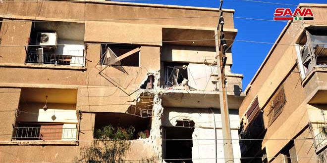 تضرر أكثر من 20 منزلا نتيجة العدوان الإسرائيلي على محيط دمشق  