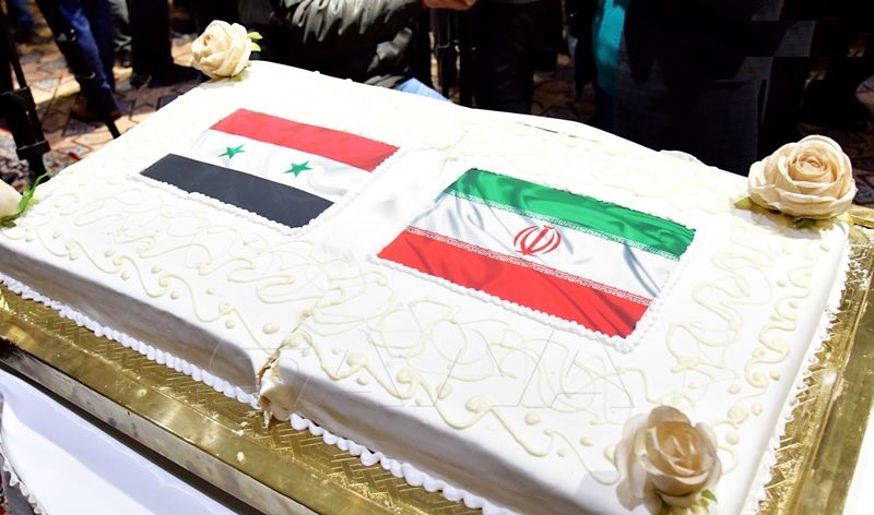 جشن پیروزی انقلاب اسلامی در سفارت ایران در دمشق  