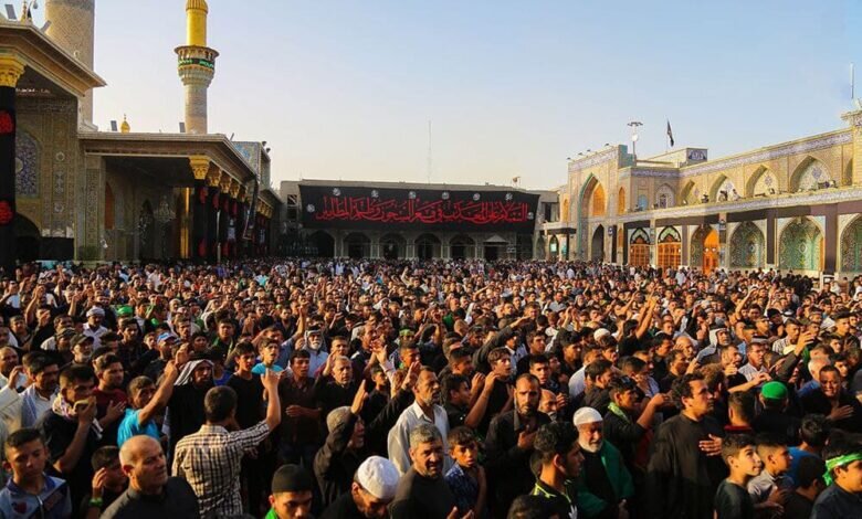 ملايين الزوار يتوافدون إلى مدينة الكاظمية لإحياء ذكرى استشهاد الإمام الكاظم (ع)