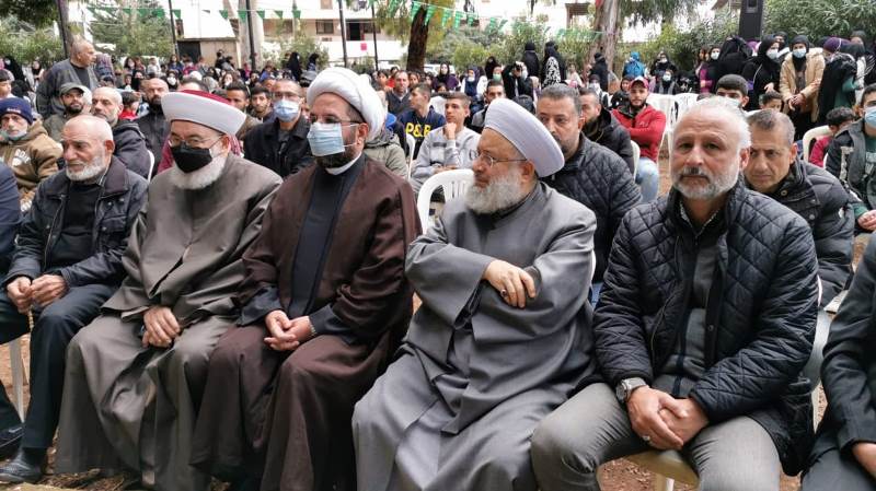 ابتکار حزب الله برای بازسازی عین الحلوه با عنوان «عشق به محمد»  