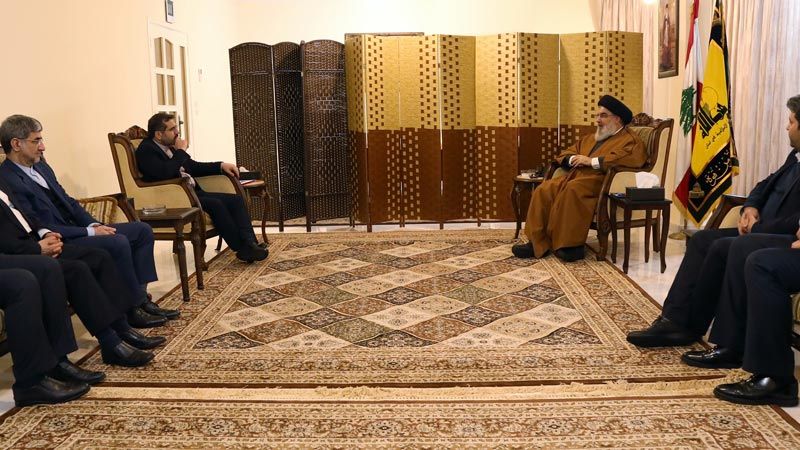 السيد نصر الله يستقبل وزير الثقافة الإيراني  