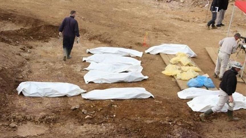 یک گور دسته‌جمعی با ۱۴۳ جسد در موصل عراق کشف شد