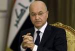 نگرانی برهم صالح از تعویق جلسه انتخاب رئیس جمهور در پارلمان عراق