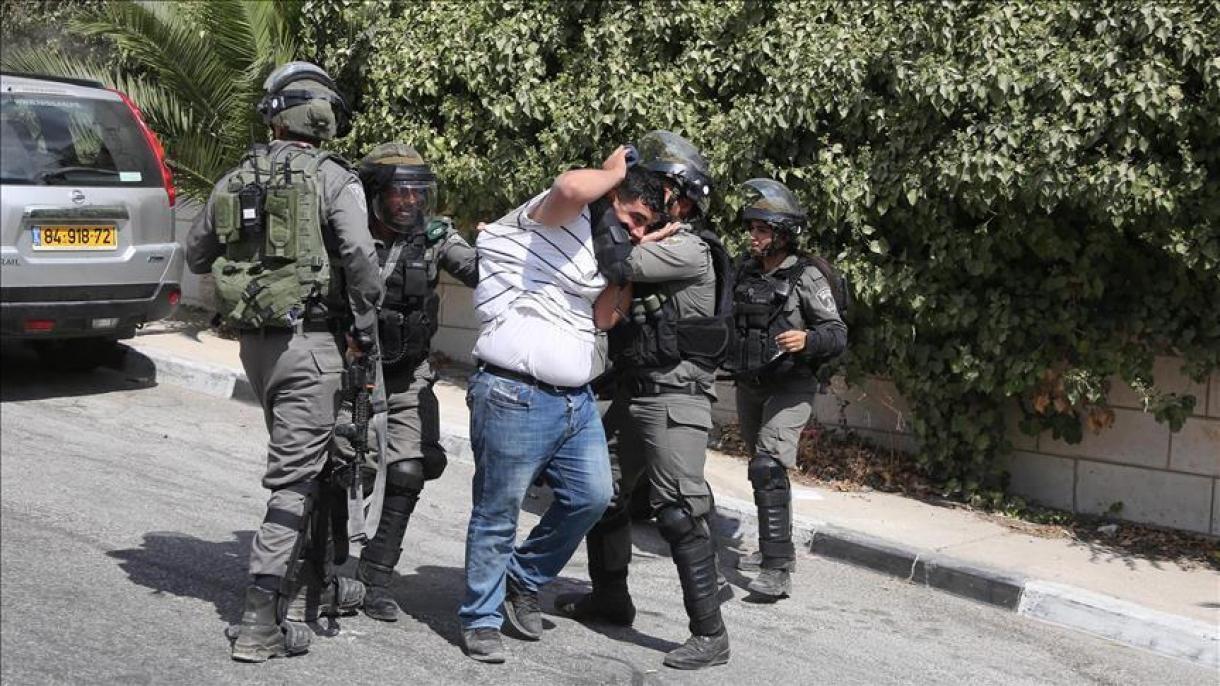 بازداشت 11 فلسطینی در یورش صهیونیست‌ها به کرانه باختری