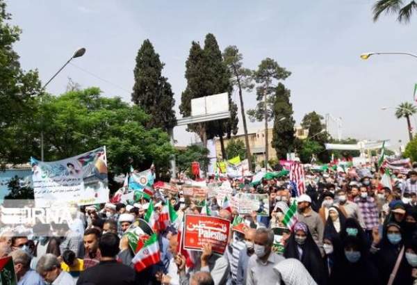 فریاد آزادی قدس در سراسر ایران طنین انداز شد