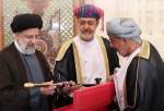 هدیه سلطان عمان به رئیس جمهور ایران
