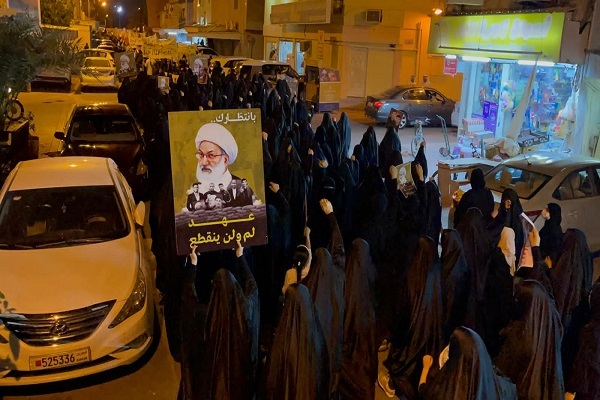 تظاهرات شهروندان بحرینی به مناسبت فاجعه الدراز  