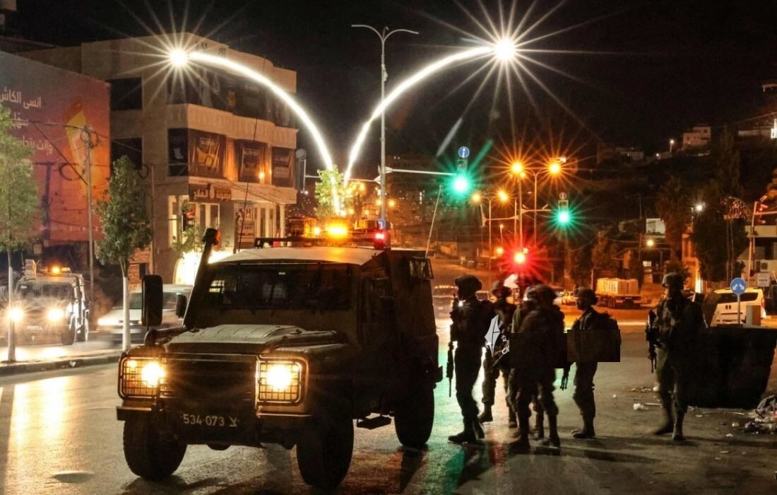 زخمی شدن ۴۱ نفر در حمله نظامیان صهیونیست به شرق نابلس