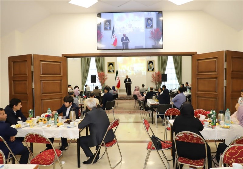 جشن باشکوه میلاد ثامن‌الحجج(ع) در سفارت ایران در تاجیکستان برگزار شد