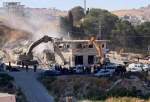 تخریب ۱۰۳۲ باب خانه فلسطینیان در یک سال گذشته