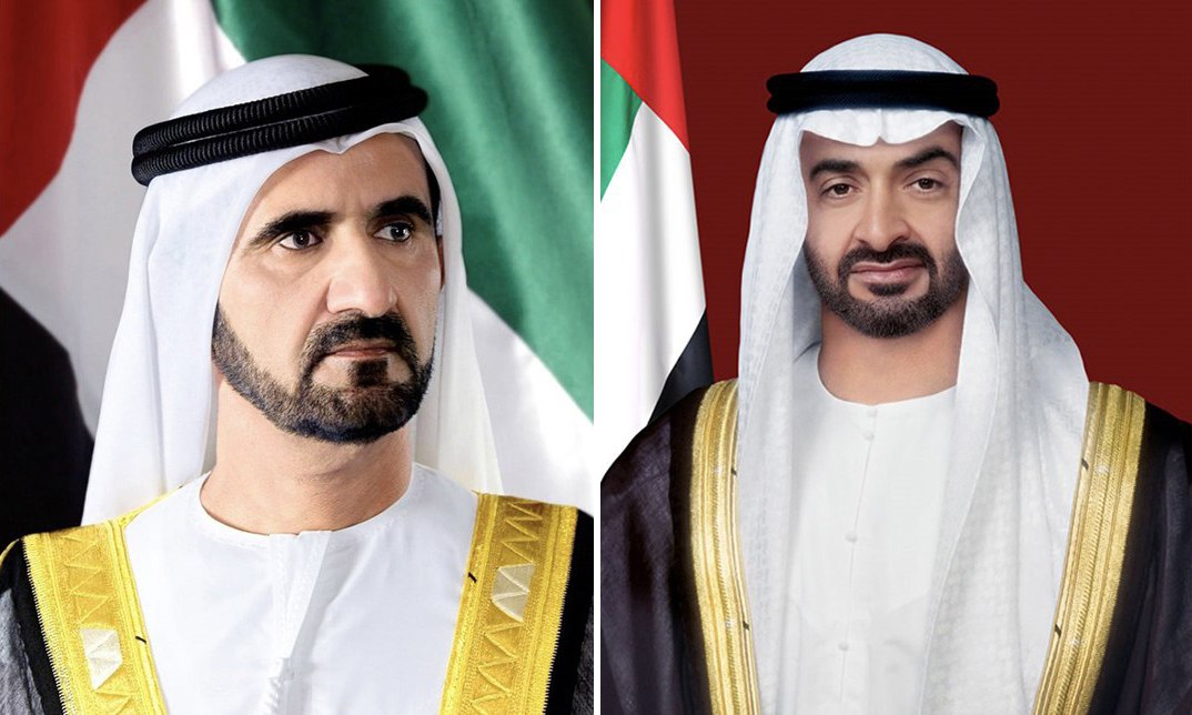 پیام تسلیت رئیس و نخست‌وزیر کشور امارات به رئیس جمهور در پی زلزله هرمزگان