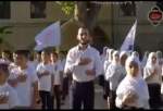 اجرای سرود سلام فرمانده در داغستان روسیه  
