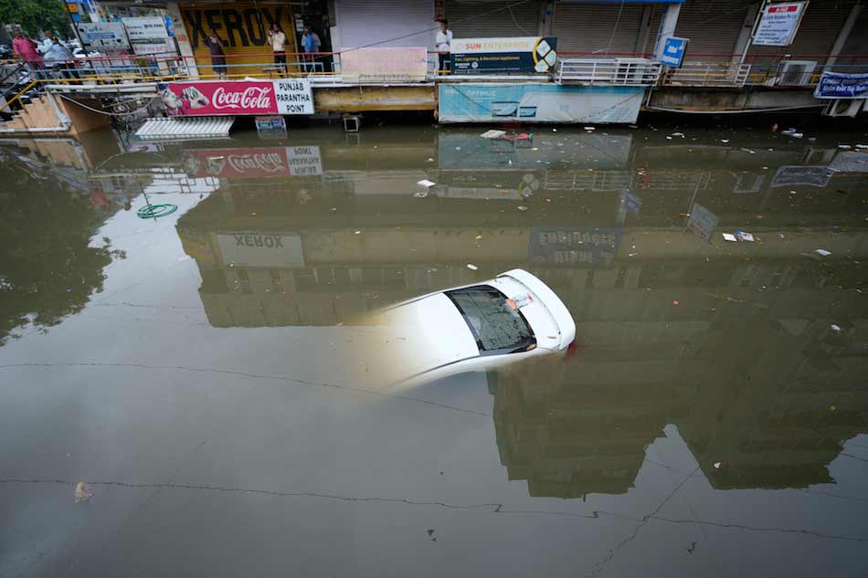 باران سیل آسیا در هند  