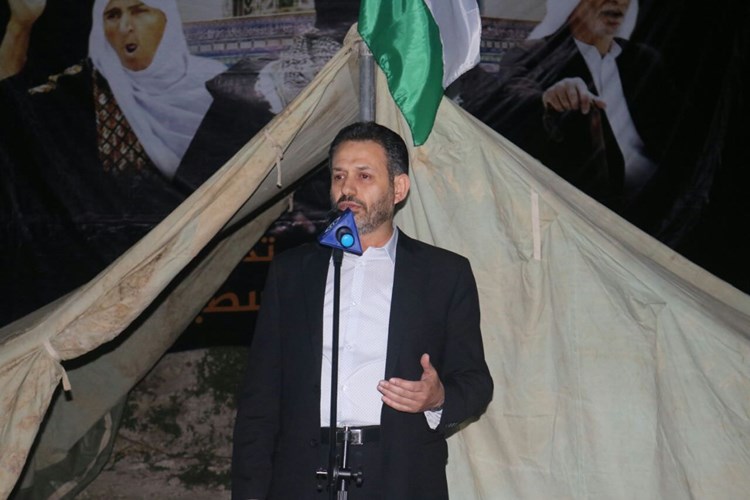 ممثل حركة الجهاد الاسلامي في لبنان إحسان عطايا