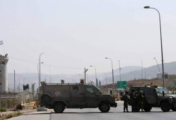 نابلس شہر کے قریب صہیونی ریاست کے اڈے پر فائرنگ