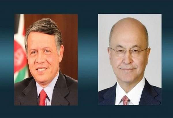گفتگوی تلفنی شاه اردن با رئیس جمهور و نخست وزیر عراق
