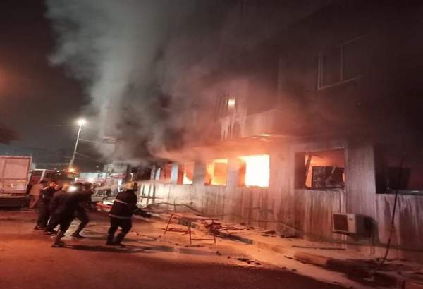 آتش‌سوزی در هتلی در کربلا/ دو نفر از جمله یک ایرانی جان باختند