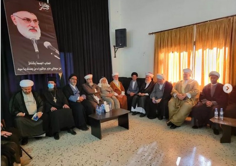 مجلس علماء فلسطين في لبنان يشارك في تأبين العلامة السيد فضل الله