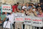 تحصن مردمی فلسطین برای مطالبه منابع طبیعی از جمله میادین گازی و آبراهه ها  