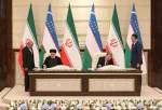 امضای ۱۷ سند همکاری و یک بیانیه مشترک میان مقامات ایران و ازبکستان