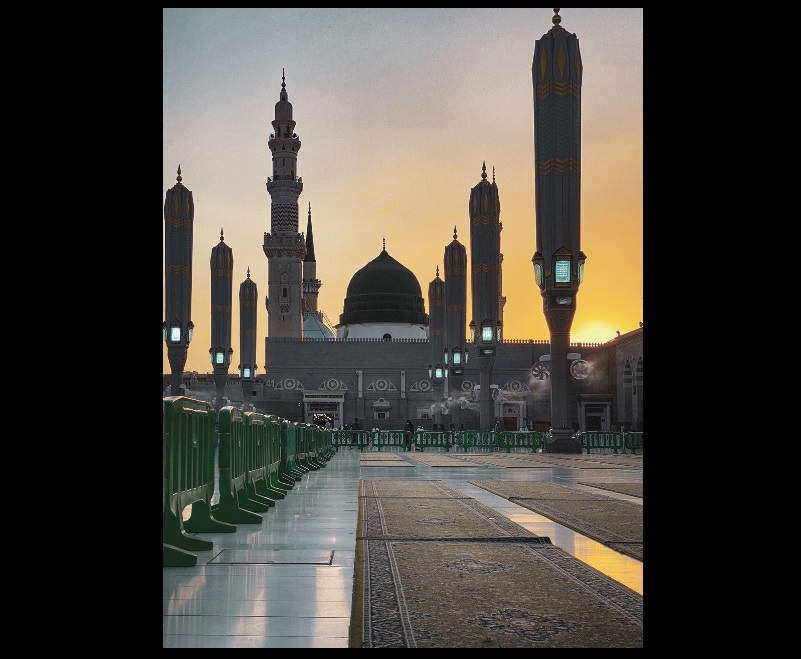 حال و هوای مسجد النبی در سالروز رحلت نبی مکرم اسلام (ص)  