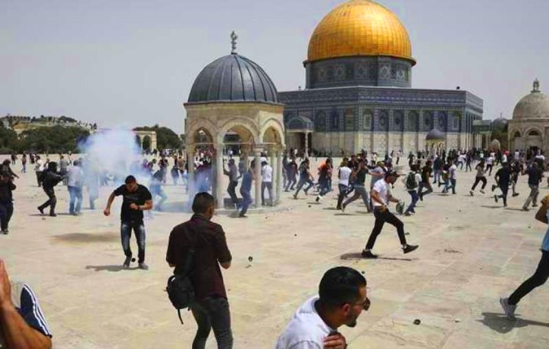 مرابطة مقدسية : تفاصيل اعتداء الاحتلال على احتفال المولد النبوي في القدس  