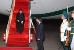 رئیس جمهور وارد آستانه پایتخت قزاقستان شد