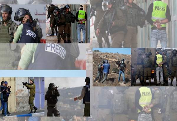 ثبت 32 مورد خشونت اسرائیل علیه روزنامه‌نگاران و رسانه‌های فلسطینی در ماه اکتبر