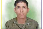 سرباز مدافع امنیت در چشمه زیارت زاهدان به شهادت رسید