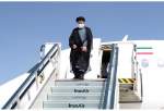 رئیس جمهور وارد فرودگاه سنندج شد