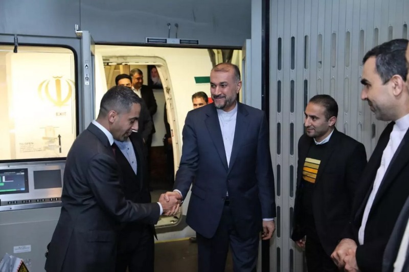 وزير الخارجية الايراني يصل عمّان للمشاركة في مؤتمر بغداد -2