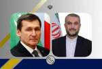 گفت و گوی تلفنی امیرعبداللهیان با وزیر امور خارجه ترکمنستان
