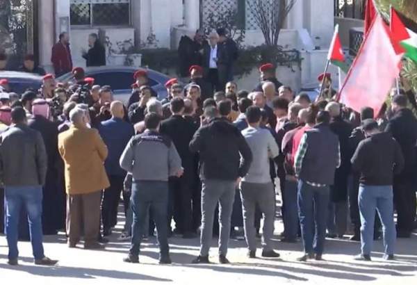 اعتراض مردم اردن به تجاوزات رژیم صهیونیستی در قدس