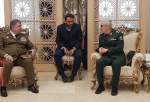 دیدار رئیس ستاد نیروهای مسلح ایران و وزیر دفاع سوریه/امنیت در منطقه غرب آسیا به هم‌پیوسته است