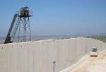 برج مراقبت حزب الله فراتر از دیوار بتنی رژیم صهیونیستی