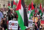 تظاهرات گسترده حامیان فلسطین در نیویورک