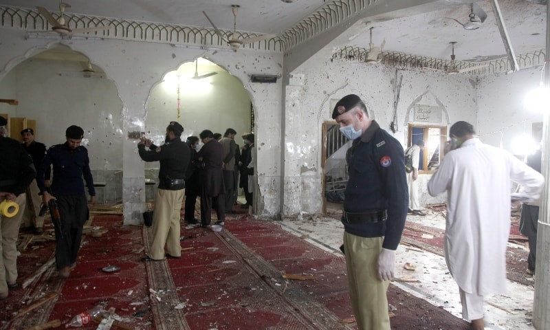 19 شهید و بیش از 90 زخمی در انفجار مسجدی در پاکستان