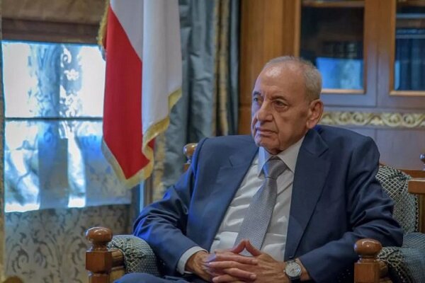 دیدار  رئیس پارلمان لبنان با علی باقری