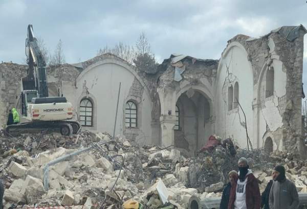 تخریب سه مسجد باستانی در ترکیه در پی وقوع زلزله