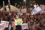 تصاویری از تظاهرات گسترده 160 هزار نفری علیه نتانیاهو  