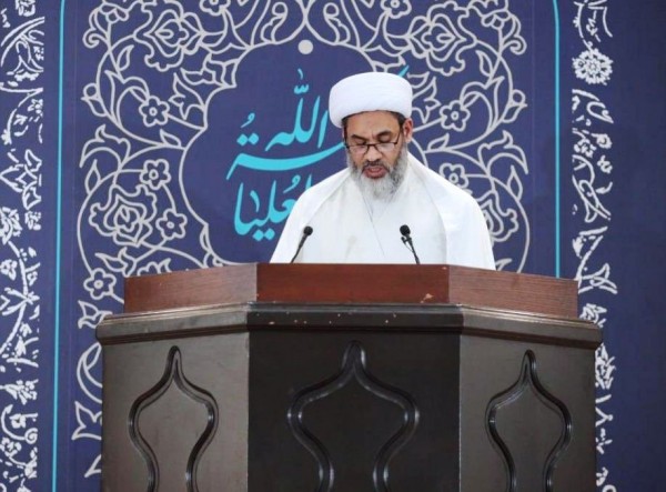 خطيب الجمعة بمنطقة الدراز البحرينية : ندعو لاستغلال شهر رمضان لحلحلة الملفّات العالقة وإطلاق سراح السجناء