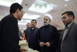 Huj. Shahriari visits Tehran Int