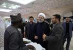 Huj. Shahriari visits Tehran Int’l Qur’an Exhibition